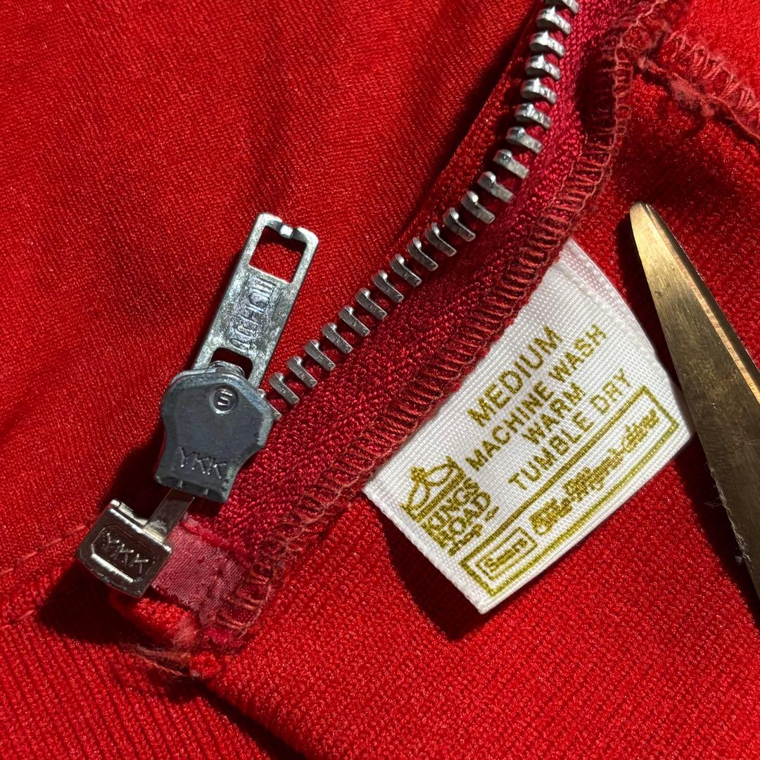 70s - Sears パーカー ダブルフェイス 裏サーマル 赤 赤色 USA製