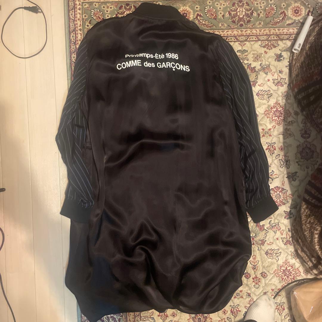 comme des garcons ロゴ コート