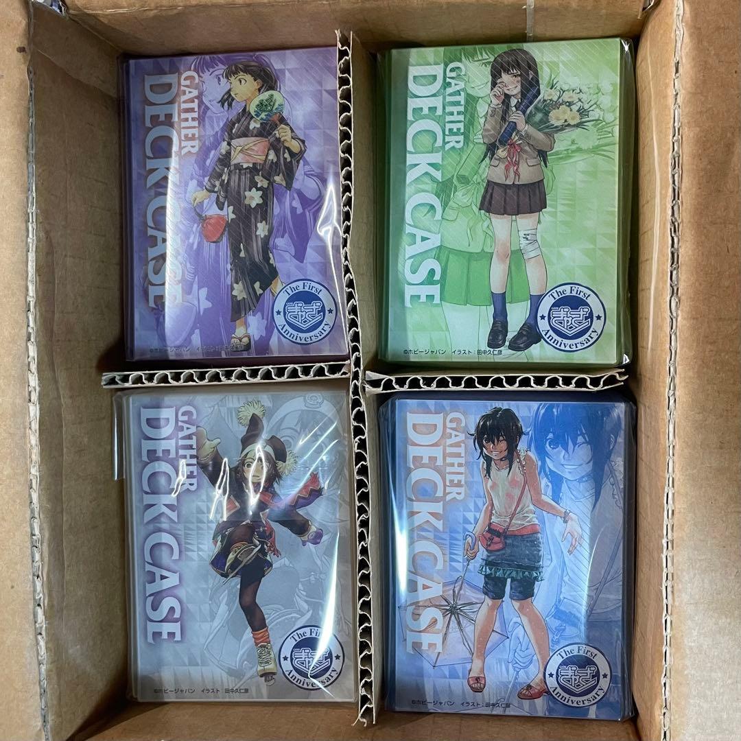 ホビージャパン　ぎゃざガール デッキケース ４種　未使用