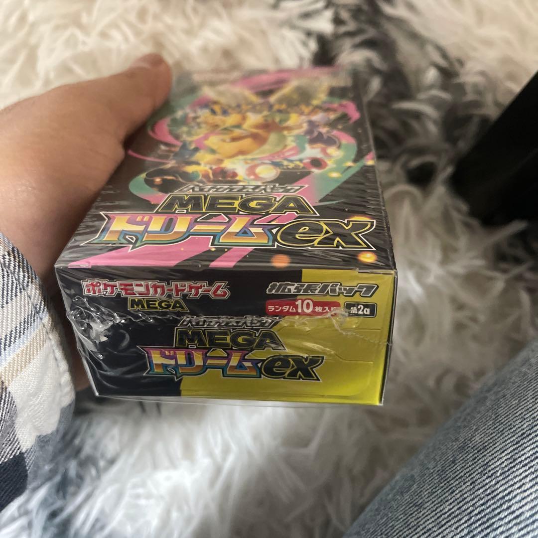 ポケモンカードゲーム MEGAドリームEX 10パック入りシュリンク付き