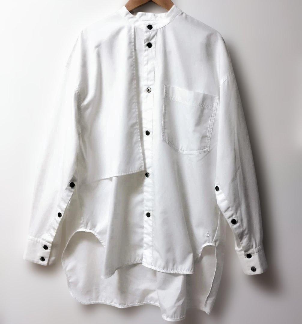 美品 nagonstans 23SS T/Cブロード All-round シャツ