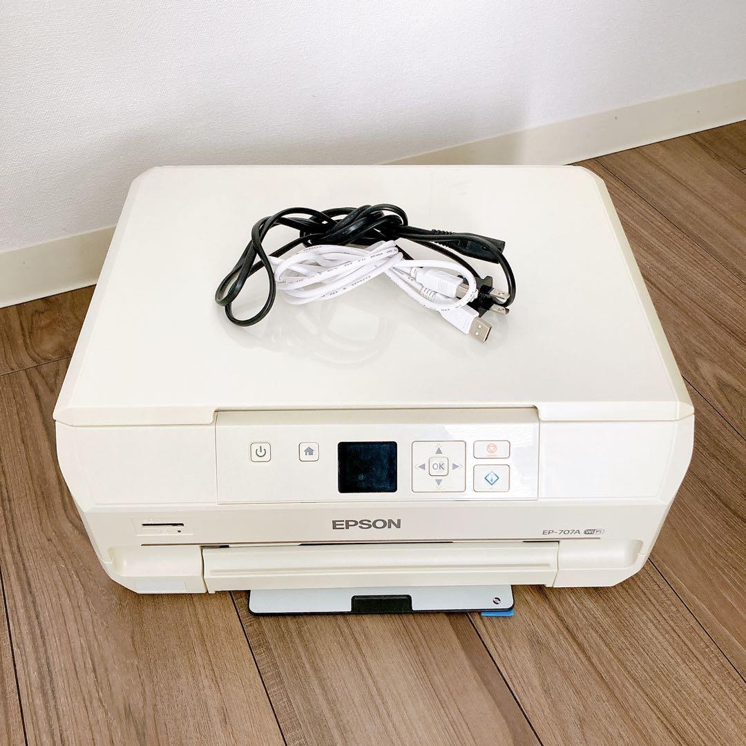 EPSON エブソン　EP-707A プリンター本体　ジャンク EPSON EP-707A Wi-Fi インクジェットプリンタージャンク品要修理