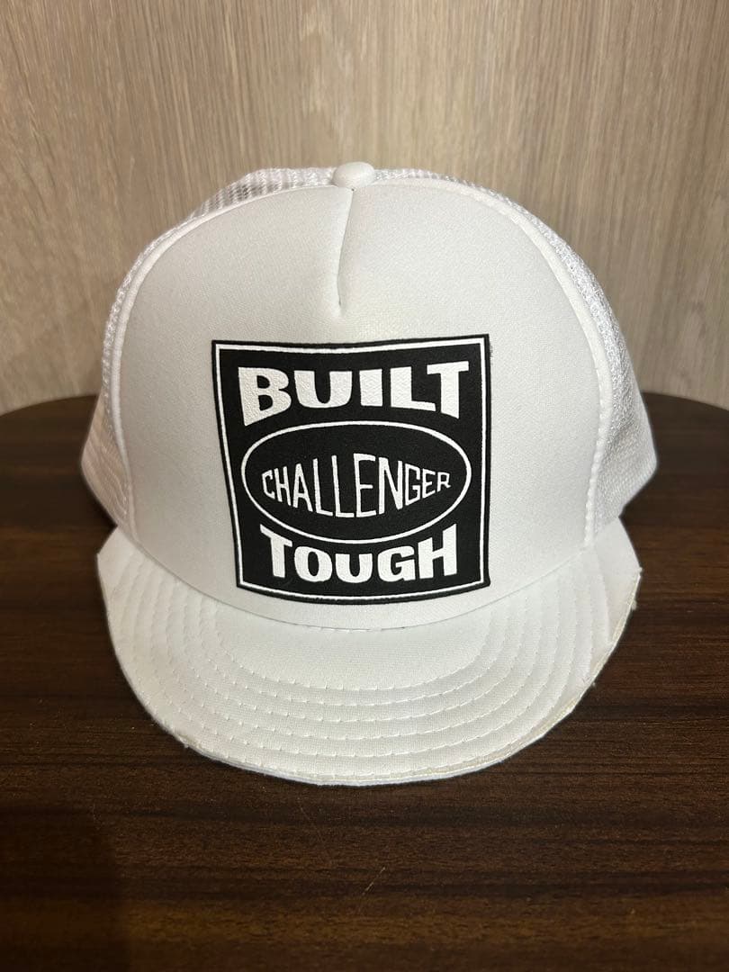 未使用品 challenger キャップ BUILT TOUGH つば切り - メルカリ