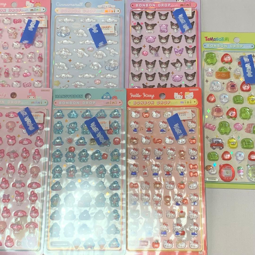 オ*ア様 ボンボンドロップシール　7種セット