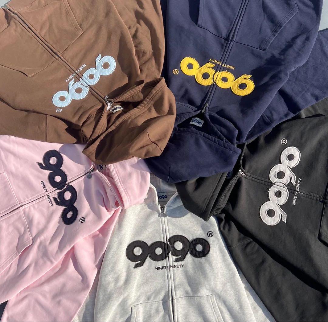 茶色 9090 OG Logo Zip Hoodie Pants セットアップ - メルカリ