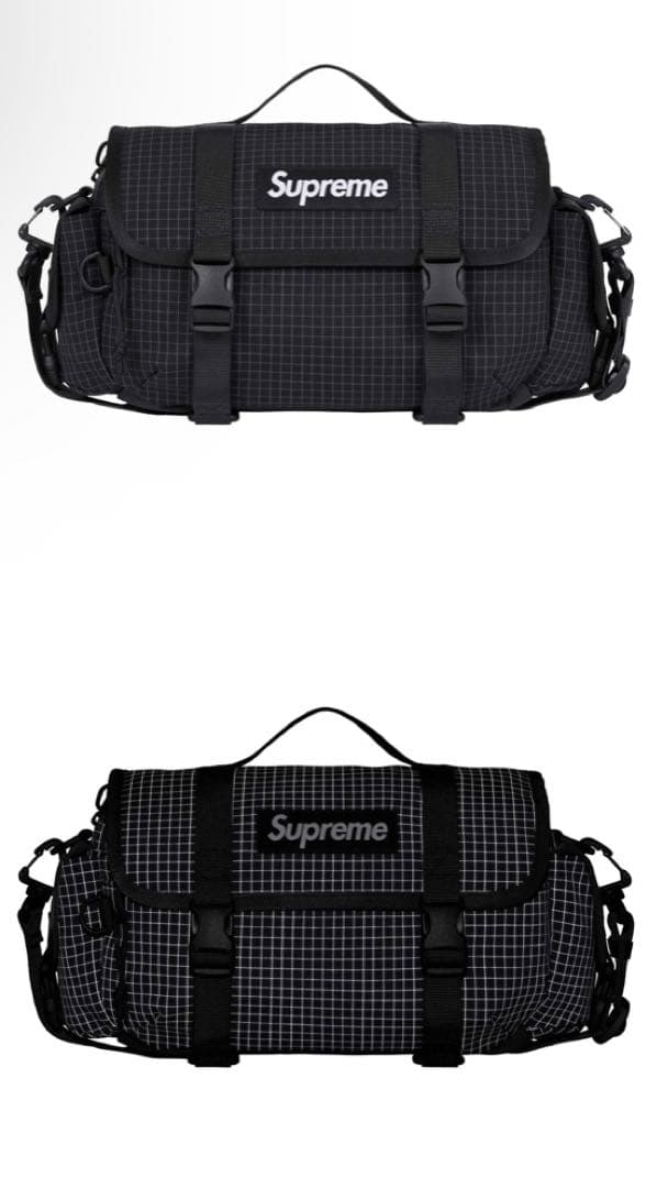 Supreme Mini Duffle Bag 黒　24ss week1 24SS Week1 立ち上げ Supreme Mini Duffle Bag ダッフルバッグ