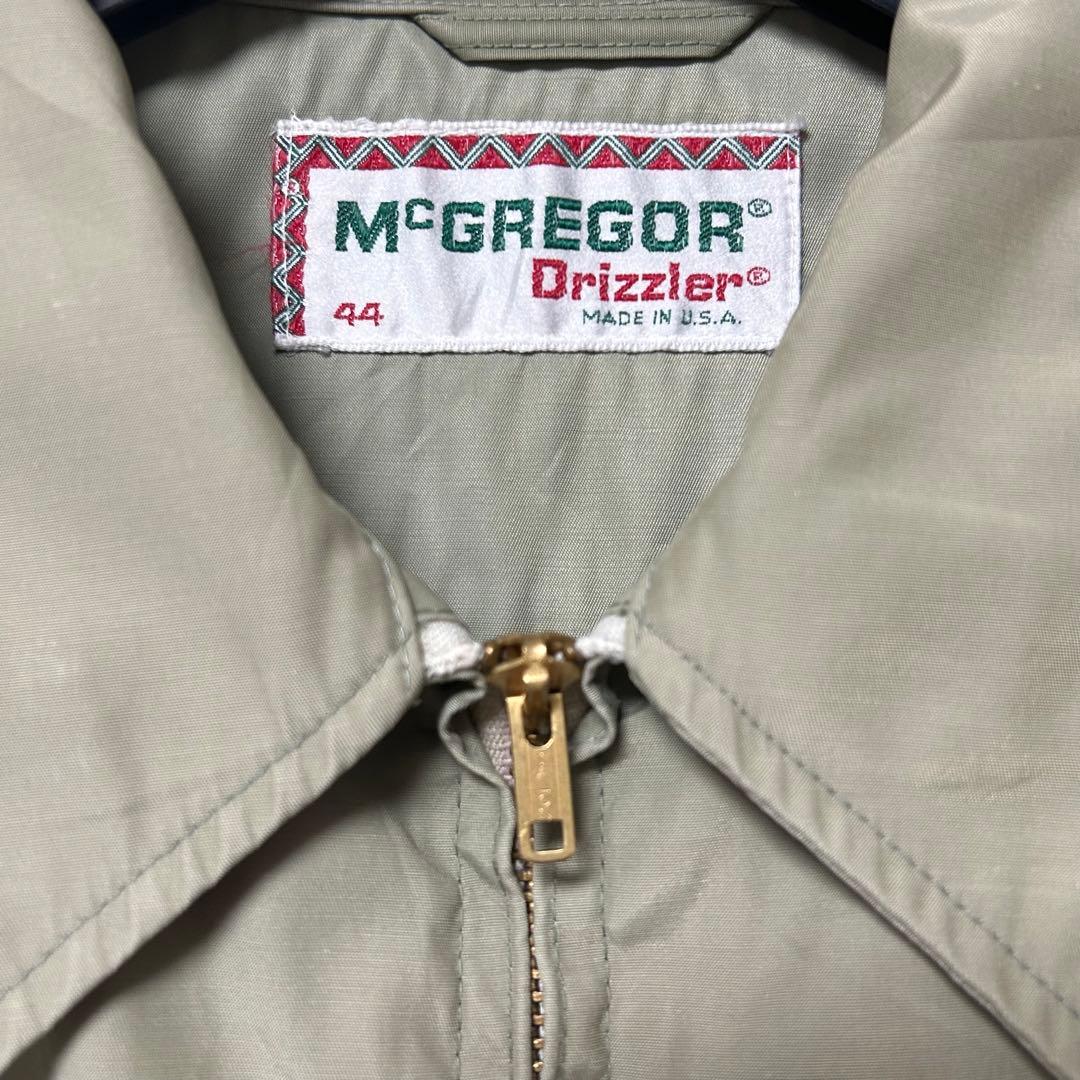 70s美品】McGREGOR SCOTTISH DRIZZLER 米国製 44 - メルカリ