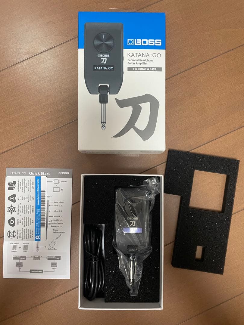 BOSS KATANA:GO 初代 ヘッドホンアンプ
