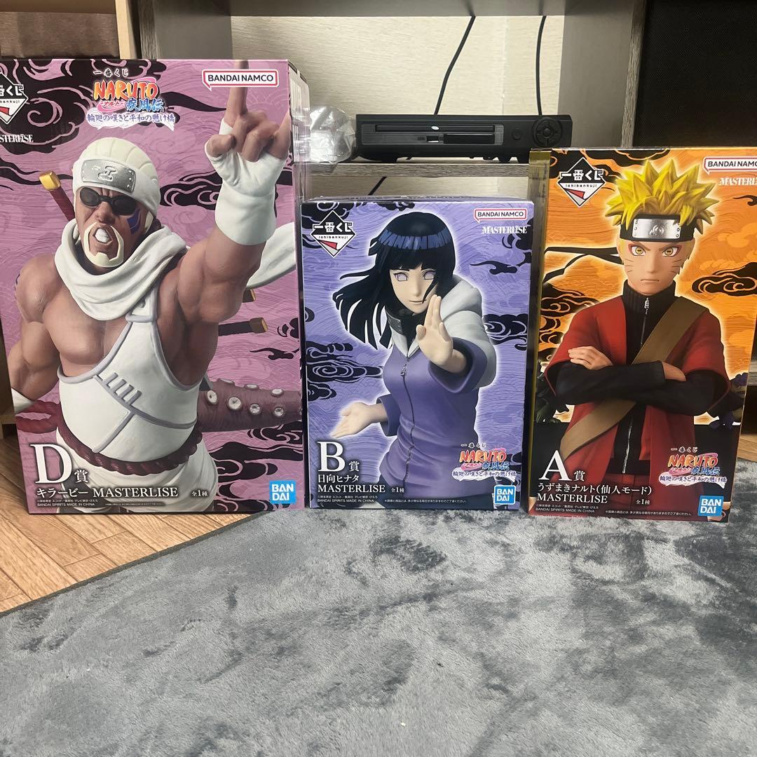 【最終値下げ】ナルト フィギュアセット A賞 B賞 D賞 ナルトフィギュア】一番くじ NARUTO-ナルト- 疾風伝 忍ノ絆の買取価格