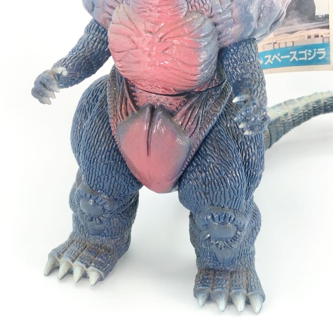 ゴジラ vs スペースゴジラ タグ付き ソフビ フィギュア 東宝 1994年製