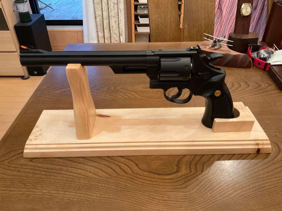 S & W44Magnum(クラウンモデル)用Gun Stand ガンスタンド