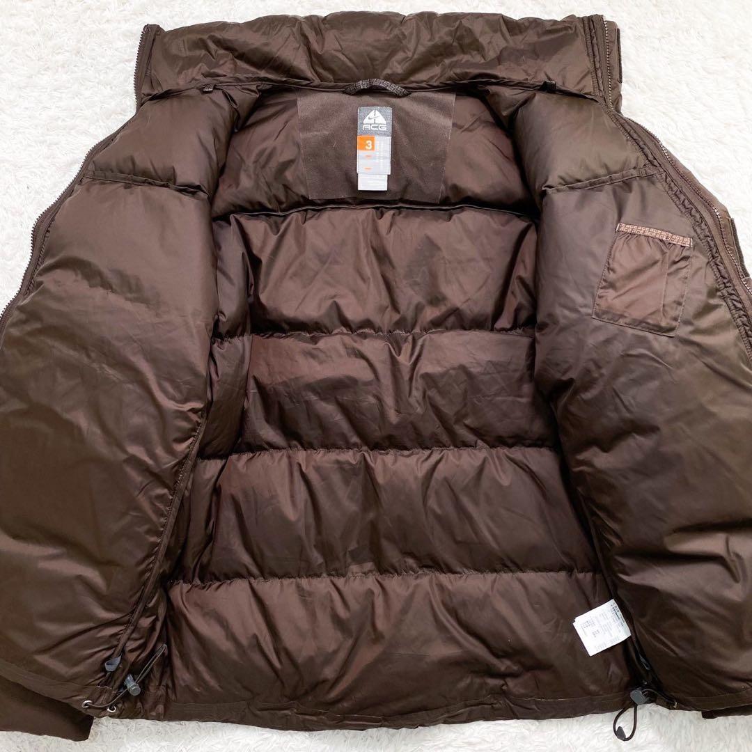 未使用級 極希少 NIKE ナイキ ACG ダウンジャケット ヌプシ ブラウン