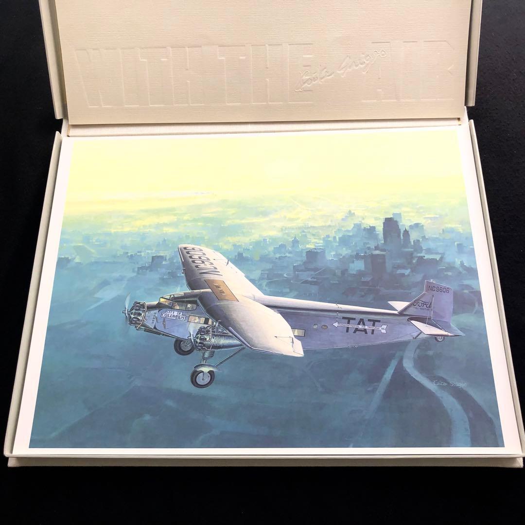 小池繁夫 世界名機画集「WITH THE AIR」全50図＋下書き線図 1993