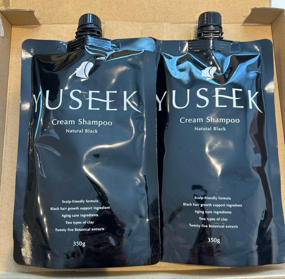 YUSEEK Cream Shampoo 2個セット