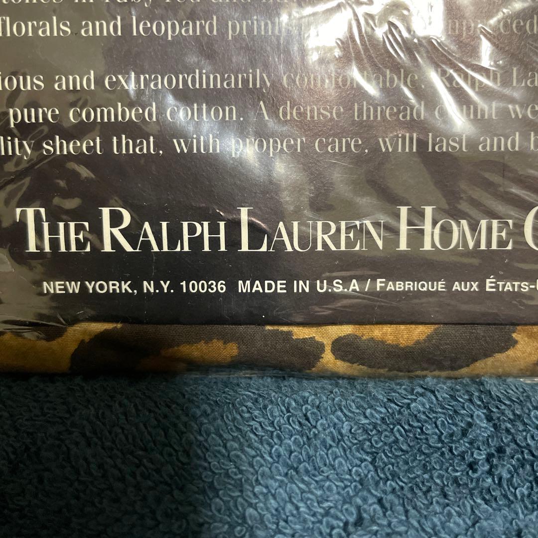 未使用品】 「ラルフローレン ヒョウ柄シーツ」 RALPH LAUREN - メルカリ