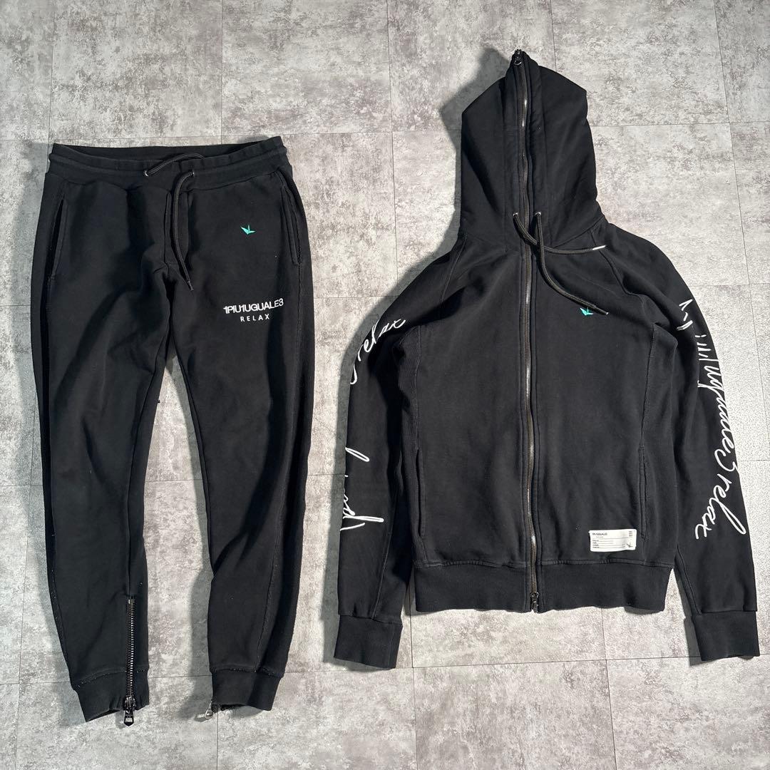 Japanese label 1piu1uguale3 スウェット　セットアップ