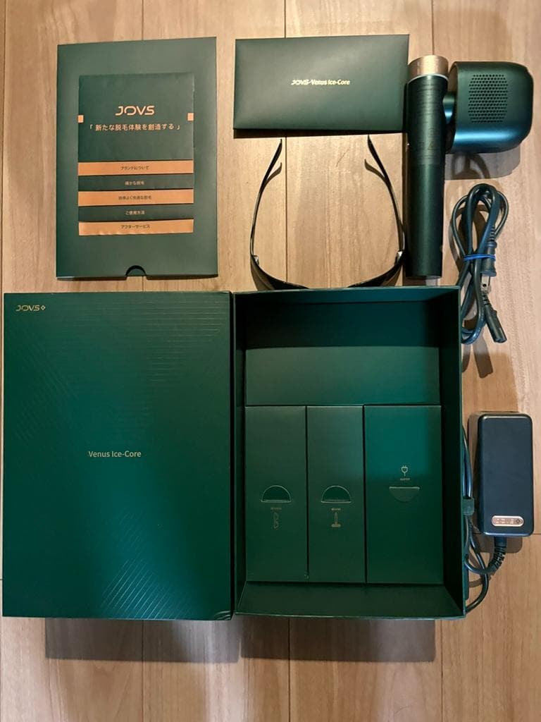 JOVS Venus Ice-Core（冷却機能付き光脱毛器）