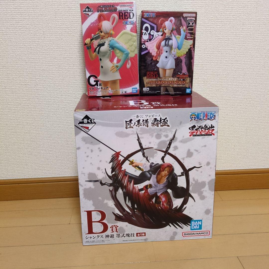 ワンピース FILM RED フィギュア3体セット