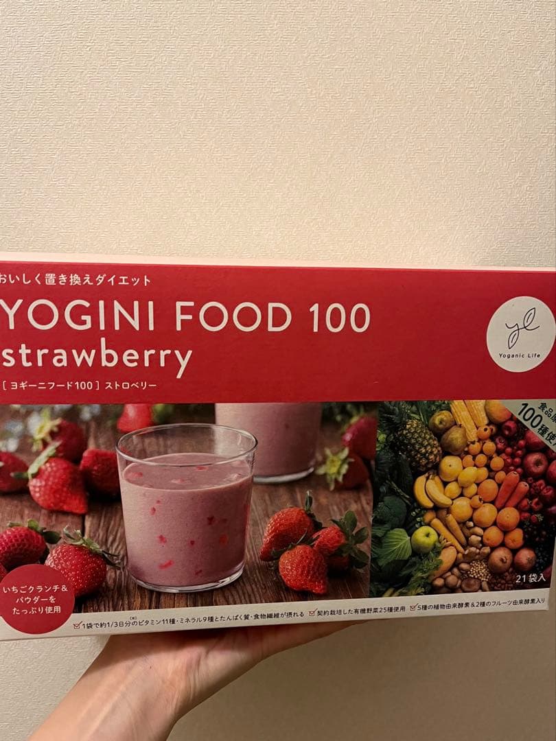 YOGINI FOOD 100 ストロベリー