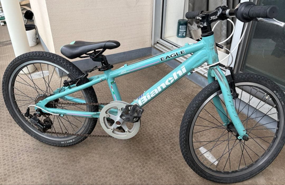Bianchi Eagle 20インチ キッズバイク 水色 キッズバイクなのに本格的なMTB! Bianchi NEWモデル”EAGLE 20&24