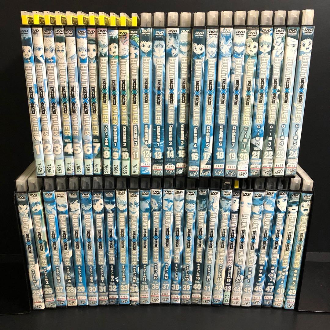 HUNTER×HUNTER レンタルDVDmアニメ 全巻完結セット Amazon.co.jp: HUNTER×HUNTER ハンター ハンター TV版全49巻 + 劇場版
