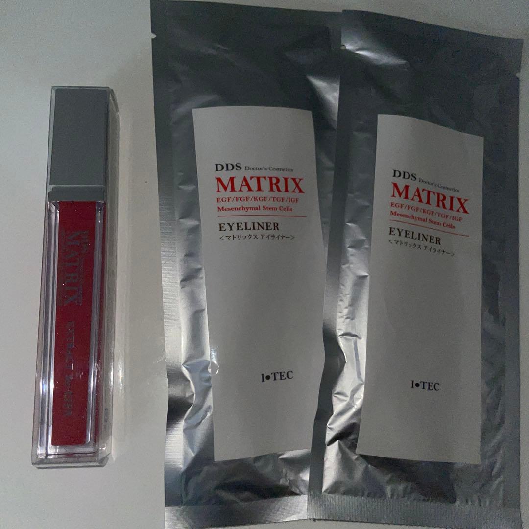 アイテック　DDSマトリックスアイライナー&リップ 国産間葉系幹細胞培養上清エキス配合、目力を強く、美しく艶やかな瞳に！