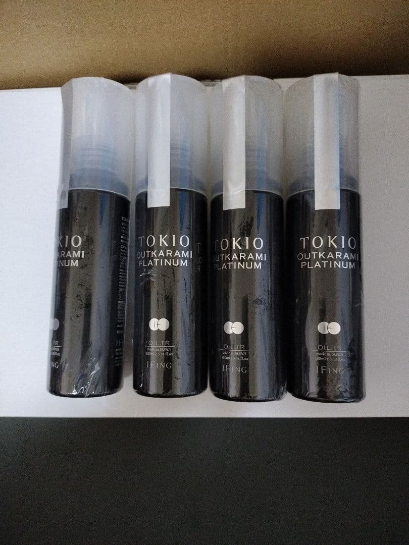 トキオ IE アウトカラミ プラチナム オイルトリートメント100ml４個セット