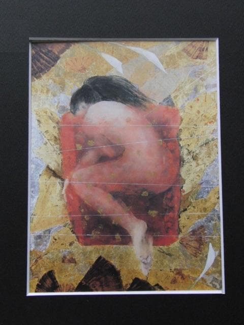 鳥山玲、【まどろみ】、希少な大判額装用画集より、美品、日本人画家、新品額装付