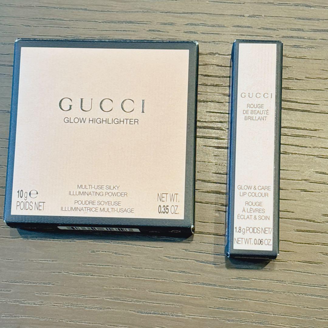 【GUCCI】新品ハイライトとリップセット
