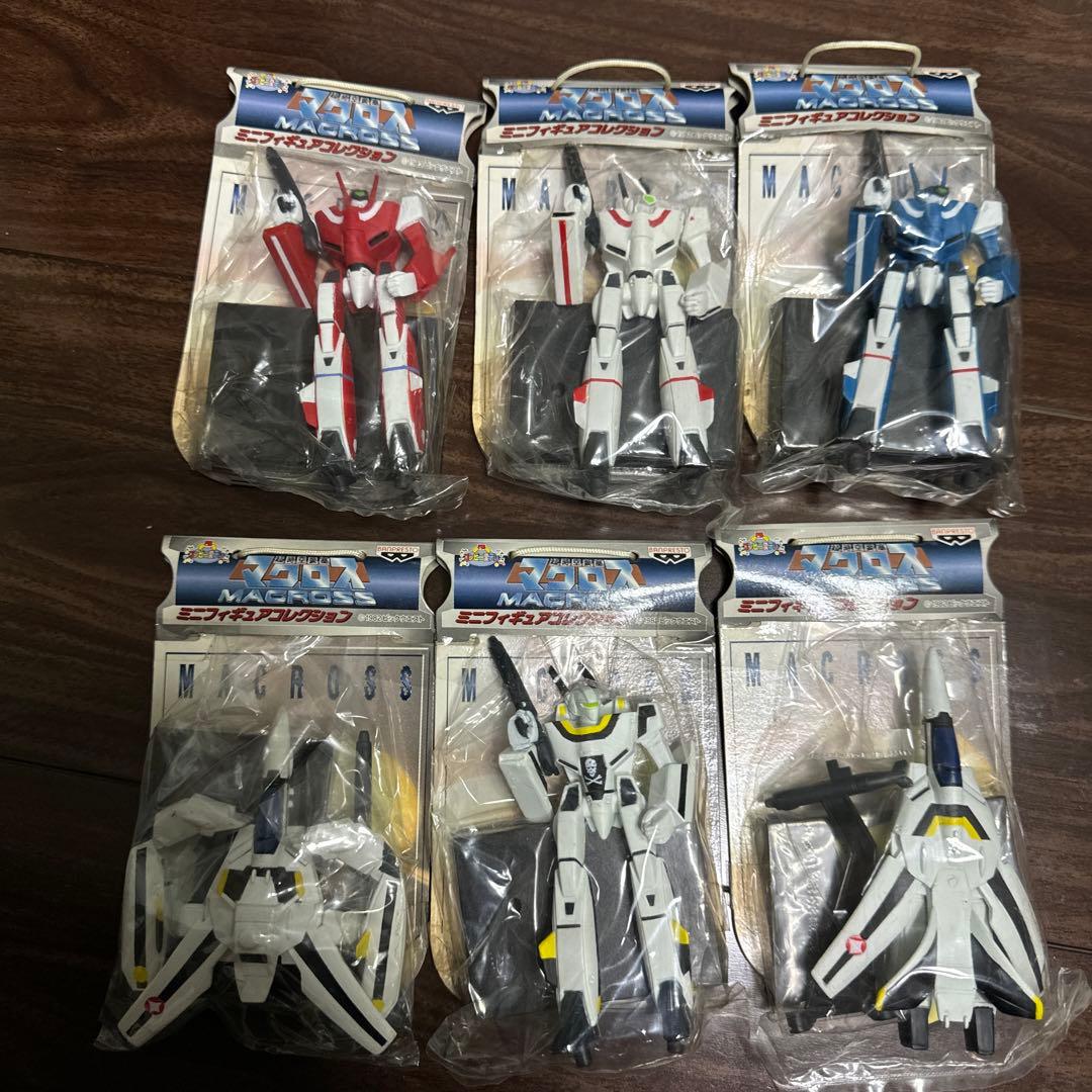 超時空要塞マクロス　ミニフィギュアコレクション　 パ－ト1&2 フルコンプリ－ト