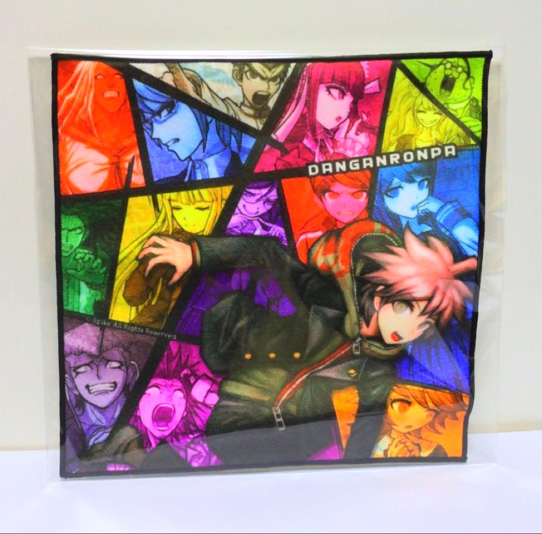 ダンガンロンパ ハンドタオル ミニタオル 原作絵 キービジュアル 苗木誠 ダンガンロンパ ハンドタオル ミニタオル 原作絵 キービジュアル 苗木