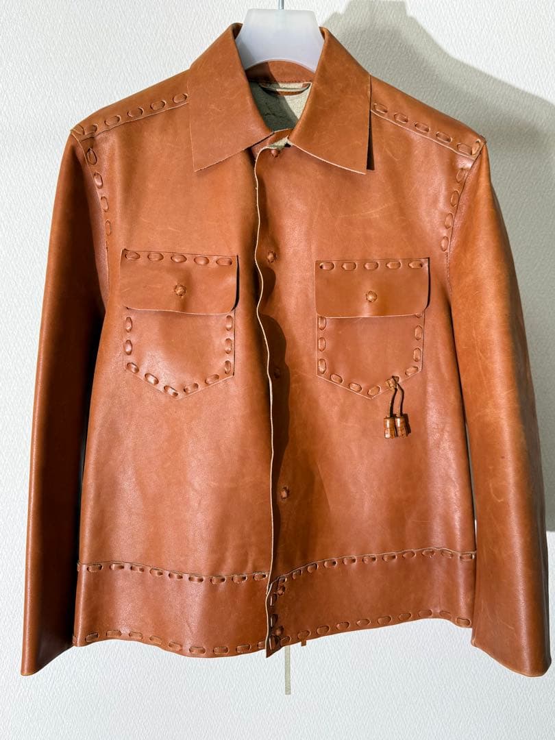 ドルチェ&ガッバーナ デザインレザージャケット