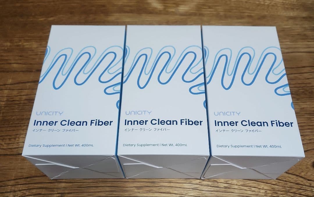 ユニシティインナークリーンファイバー未開封3箱