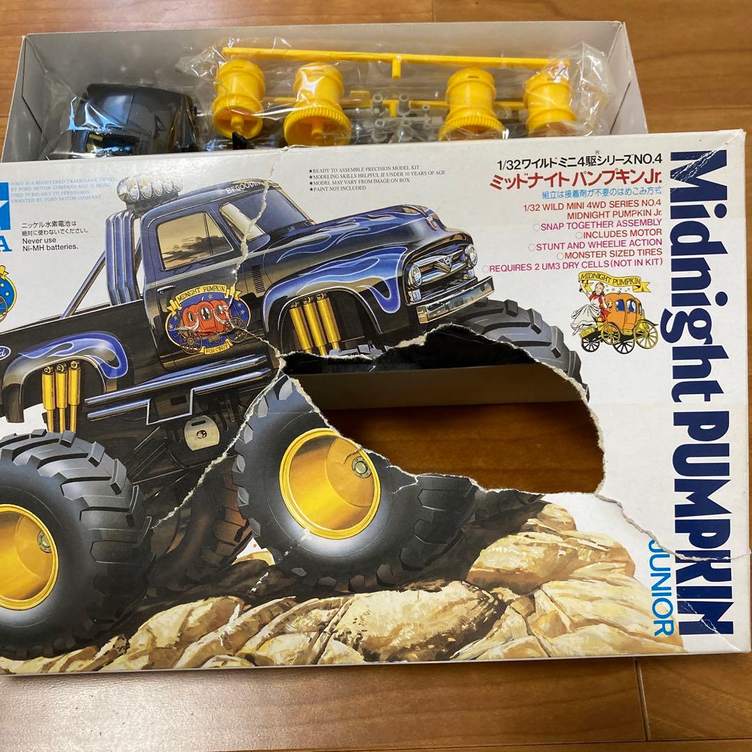 タミヤ ワイルドミニ四駆シリーズ ミッドナイトパンプキンJr. 外箱難