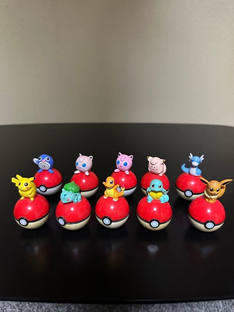 ポケモン コロコロスタンプ フィギュア 10個セット モンスターボール