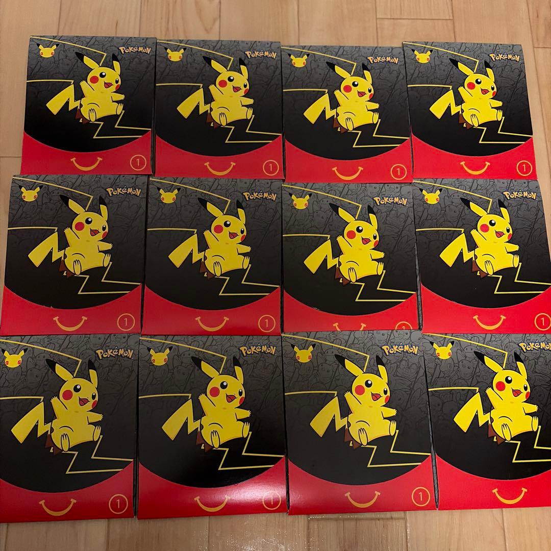 ポケモンカードゲーム英語版　マクドナルド25th 記念パック×12 ポケモンパック】英語版 マクドナルド限定パック 2024年Ver. – GRIMSHOP