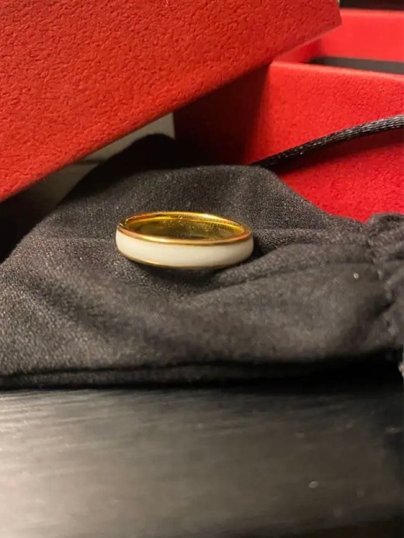 atelier rouge ホワイト×ゴールド　リング 彩帯 ATELIER ROUGE new item”彩帯”販売スタート - ATELIER ROUGE