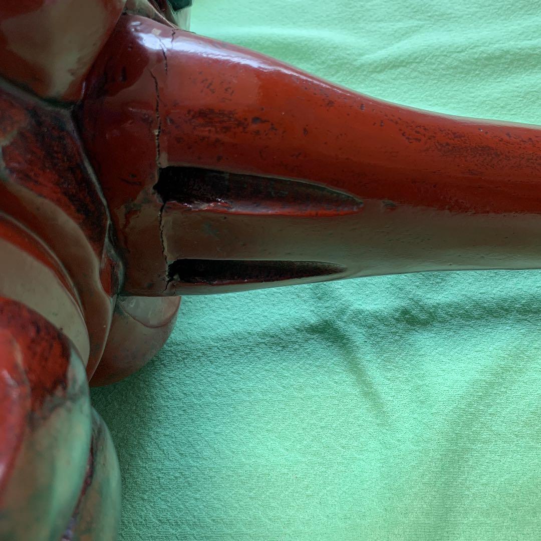 木彫り 天狗面 重量級 - メルカリ