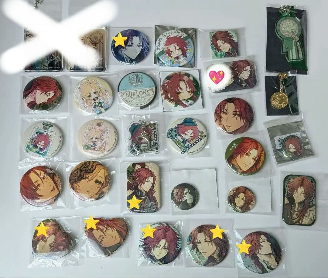 楊　缶バッジ　アクキー　ピオフィオーレの晩鐘　リリアーナ　リリィ
