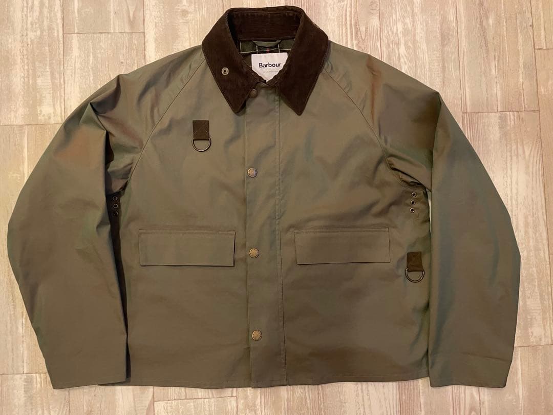 21ss Barbour × BEAMS F 別注 SPEY スペイ 玉虫カラー
