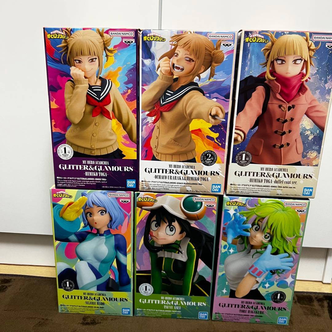 GLITTER & GLAMOURS フィギュア 6体セット