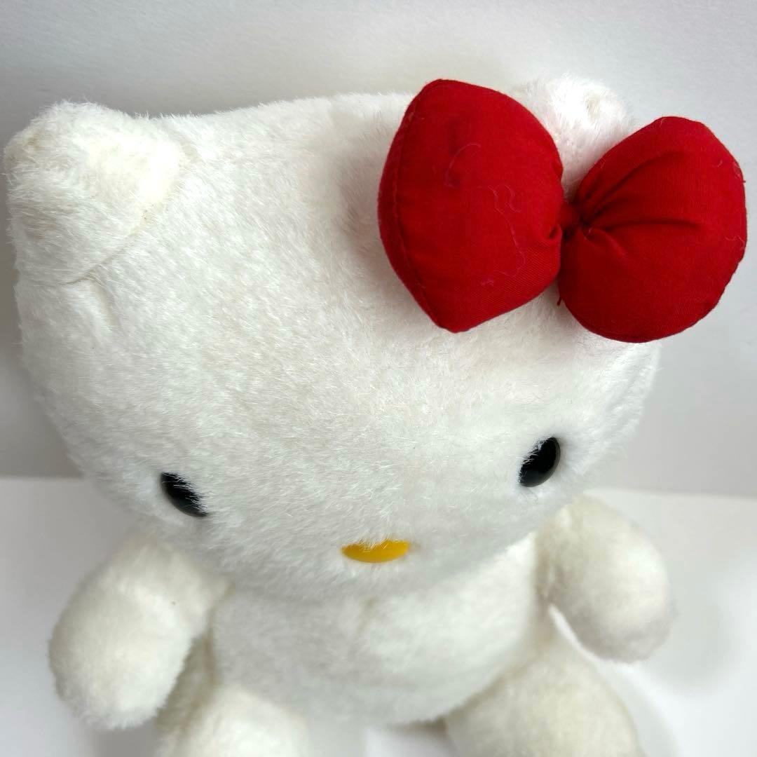 ハローキティ ぬいぐるみ 赤いリボン付き 裸ん坊 希少 サンリオ レア