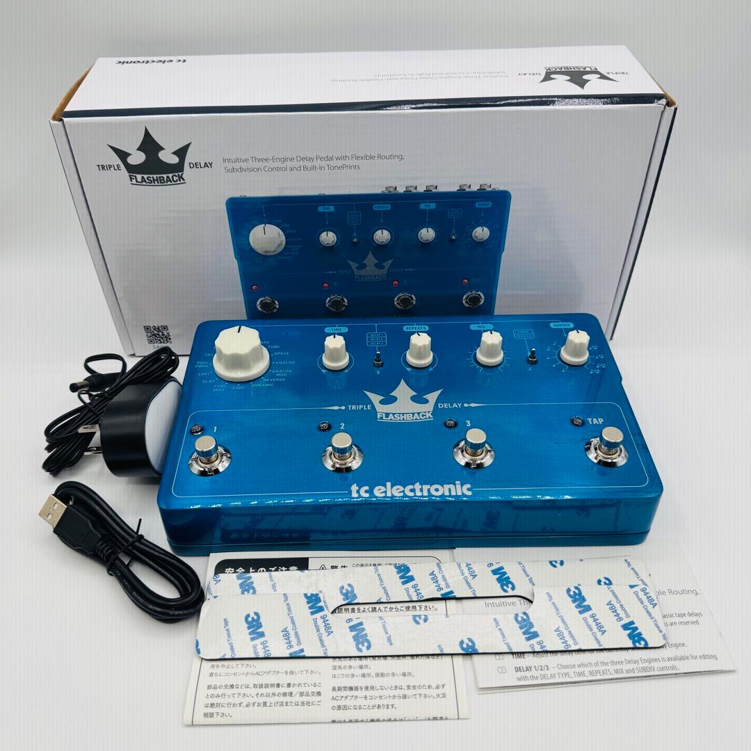 ギター tc electronic Flashback Triple Delay