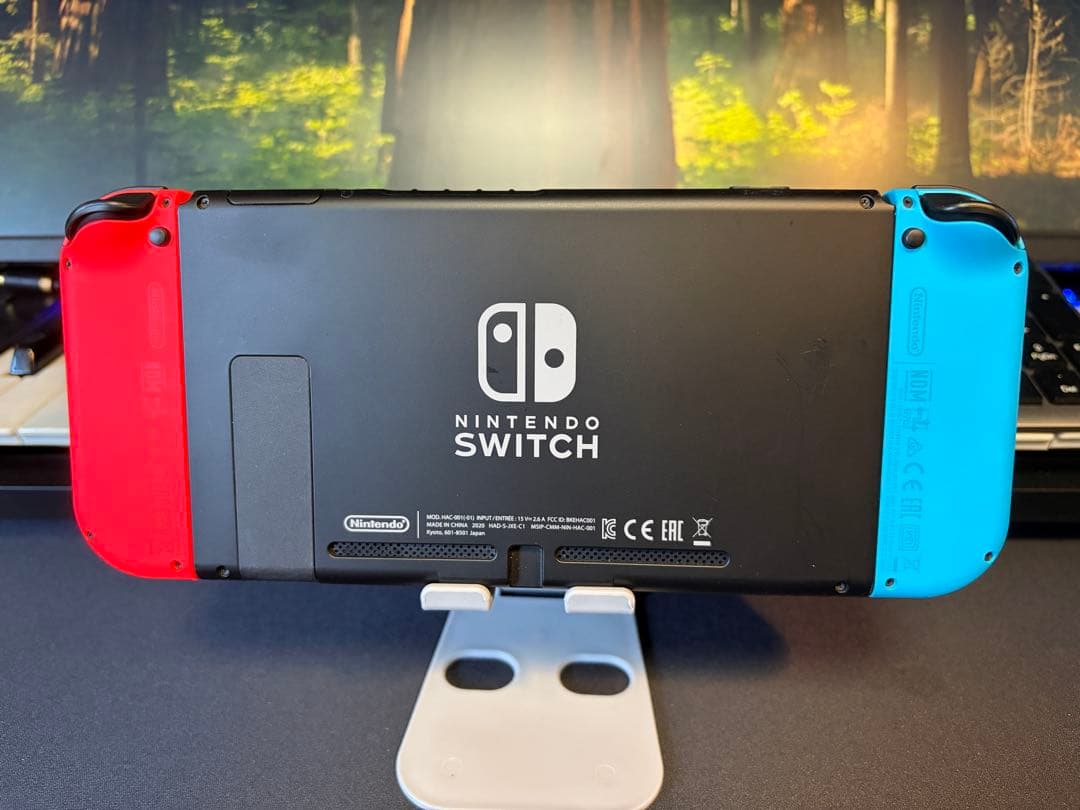 美品】Nintendo Switch 本体 付属品完備 動作良好・SDカード付 - メルカリ