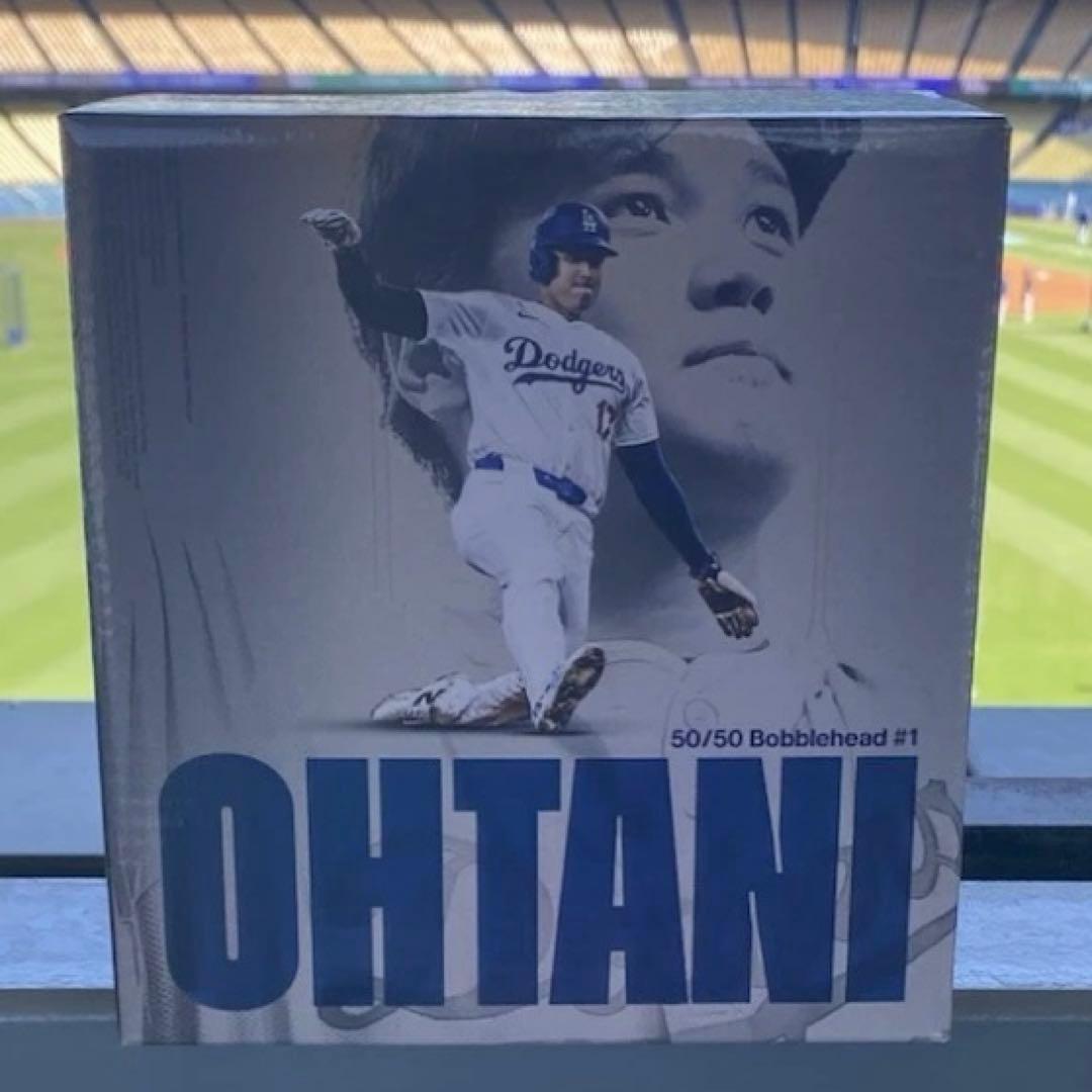2025年5月15日球場配布 ドジャース 大谷翔平 50/50 ボブルヘッド