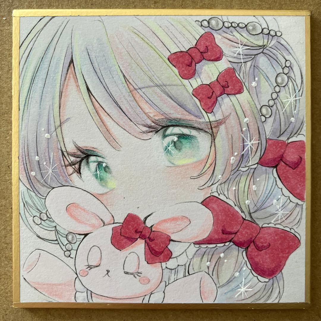 手描きイラスト原画 3月特別企画イラスト - メルカリ