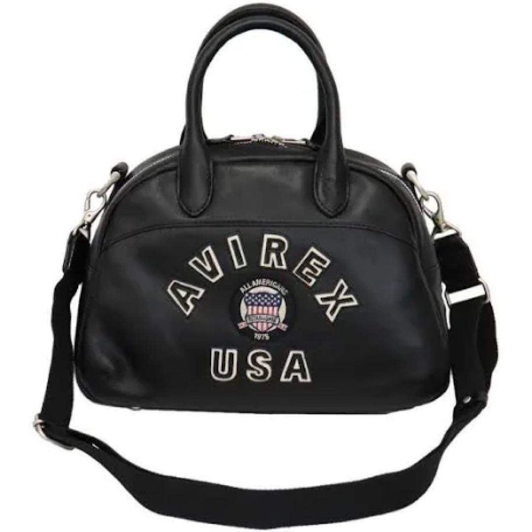 バッグ VARSITY LEATHER MINI-BOSTON BAG