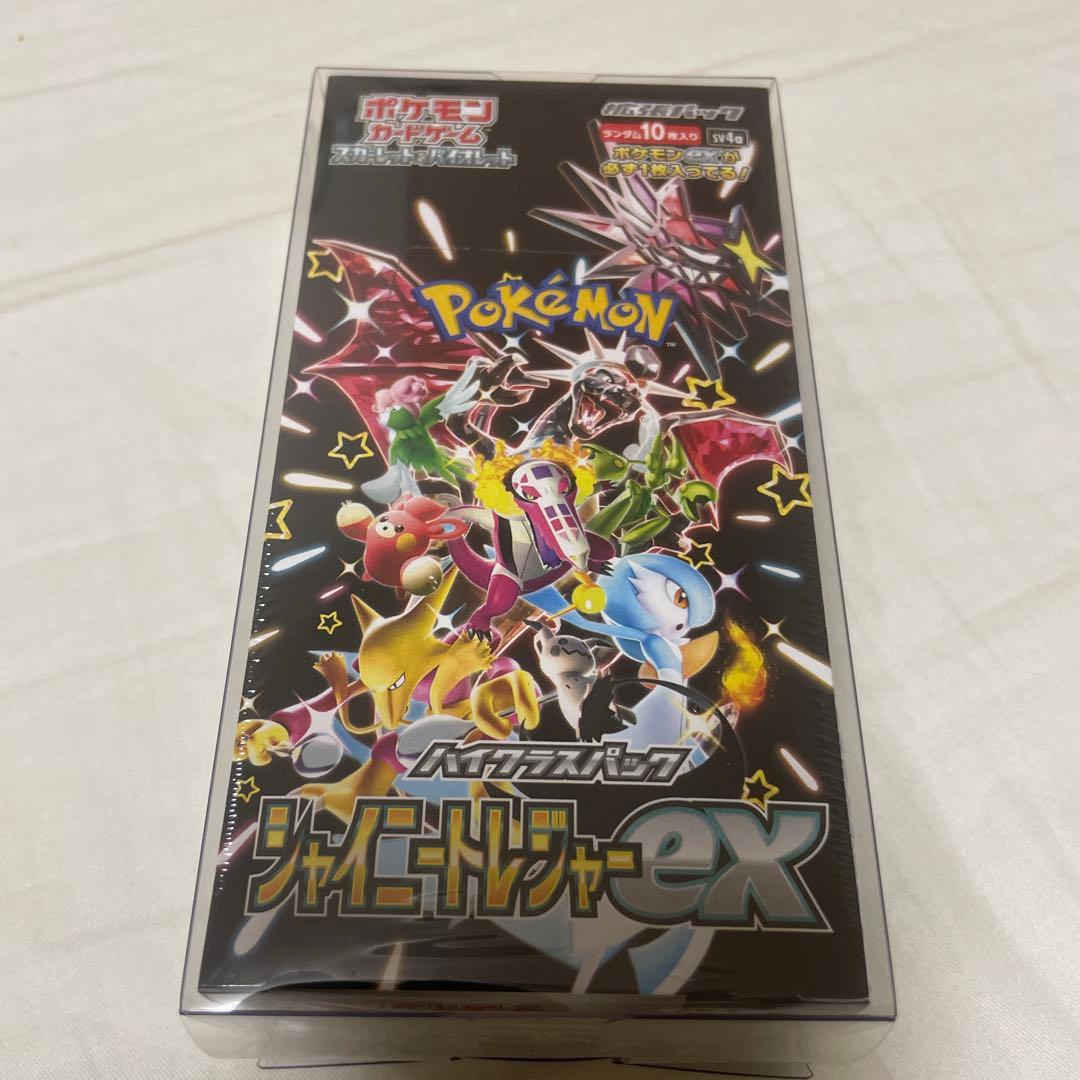 新品シュリンク付★ポケモンカード　シャイニートレジャーex　スカーレット&バイオ ポケモンカードゲーム シャイニートレジャーex シュリンク付き BOX