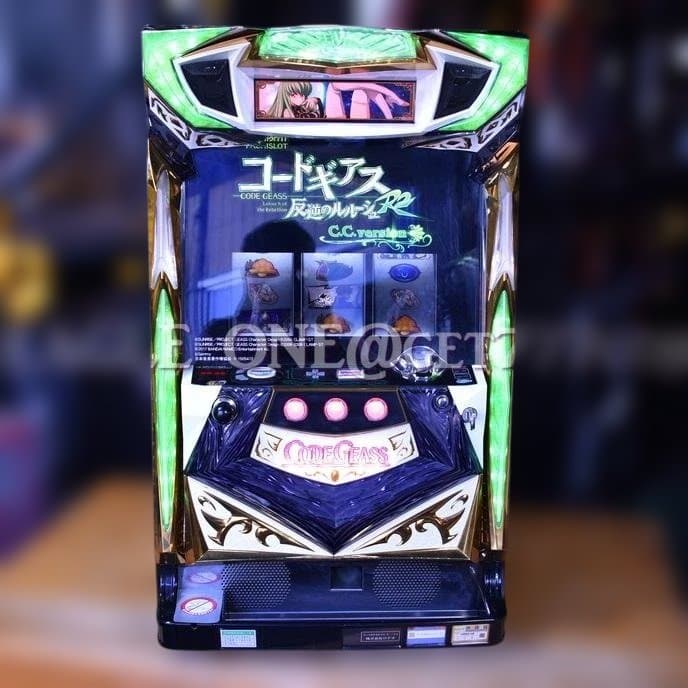 【名機】★コードギアスR2C.C.／ZS★サミー★パチスロ★アニメ★ジャンク★ パチスロコードギアス反逆のルルーシュR2 C.C.ver. - パチスロ