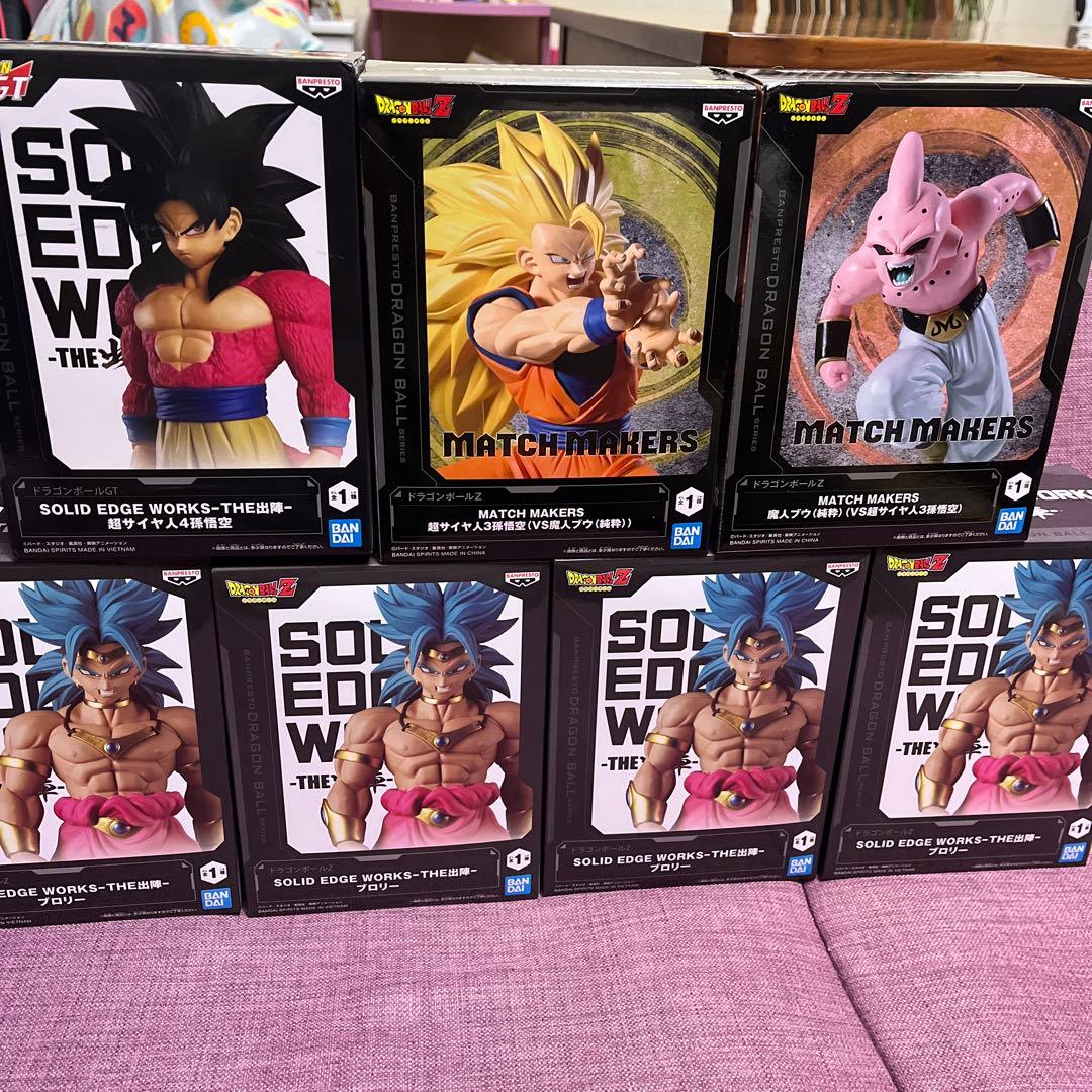 ドラゴンボール フィギュアセット SOLID EDGE WORKS - メルカリ